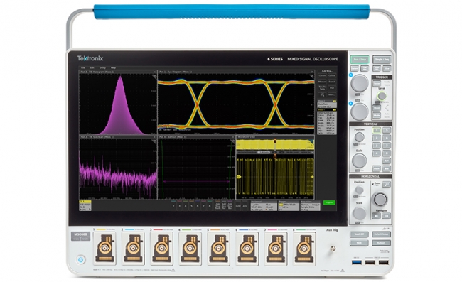 泰克最新推出增强型MSO6B，业内首款4/6/8通道10GHz示波器