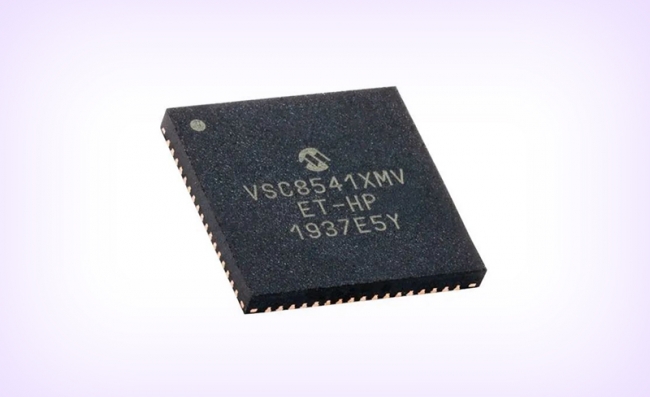 Microchip推出用于航空航天和军事地面的以太网PHY收发器