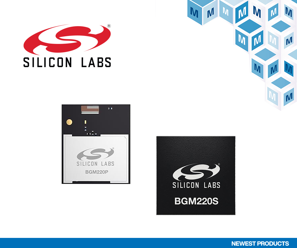 贸泽开售Silicon Labs新款Wireless Gecko Series 2模块