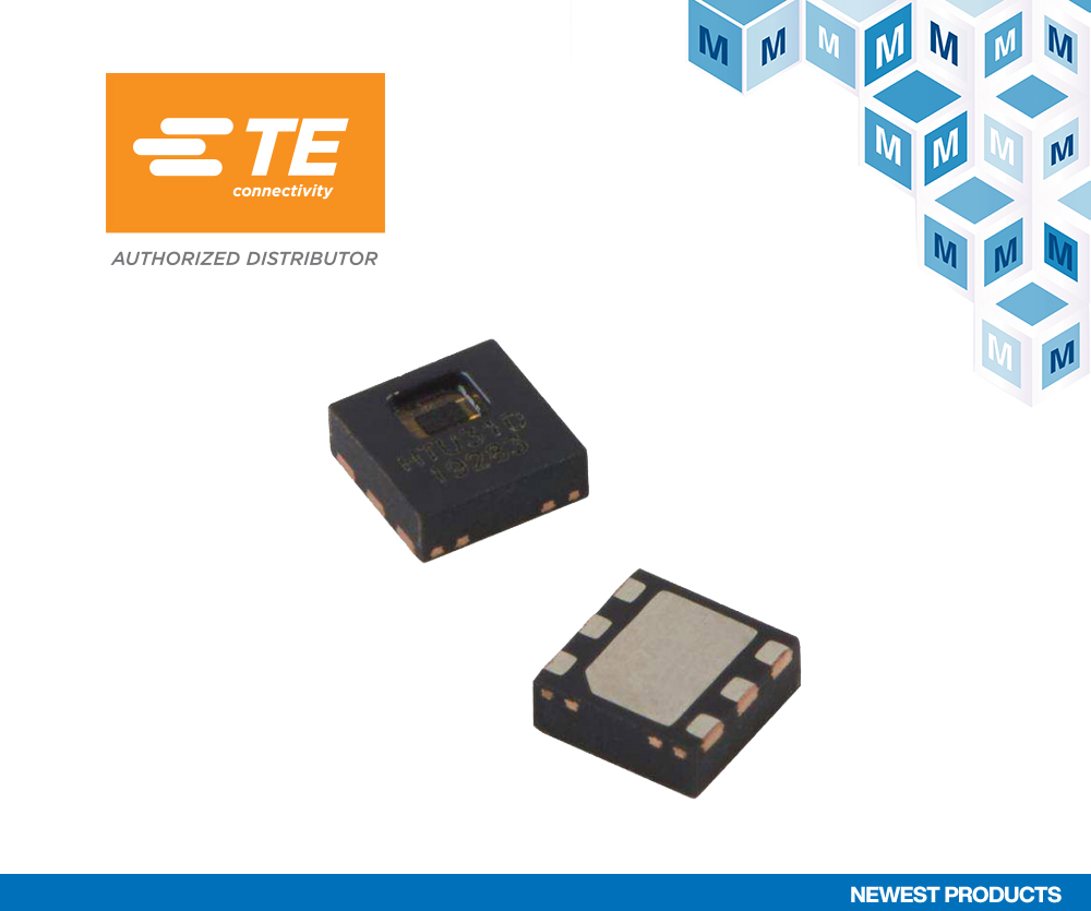 贸泽开售TE Connectivity HTU31的高精度温湿度传感器