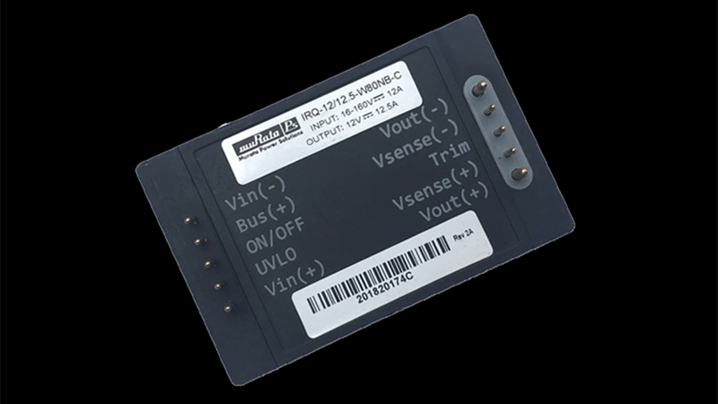 Murata Power Solutions IRQ-W80 150W超宽输入直流-直流转换器