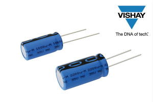 Vishay推出190 RTL系列低阻抗、汽车级小型铝电解电容器