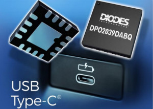 Diodes的汽车兼容USB C型端口保护器可提供低插入损耗的过压和短路保护