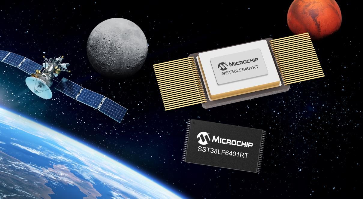 Microchip 推出 64 Mb 并行 SuperFlash 闪存器件