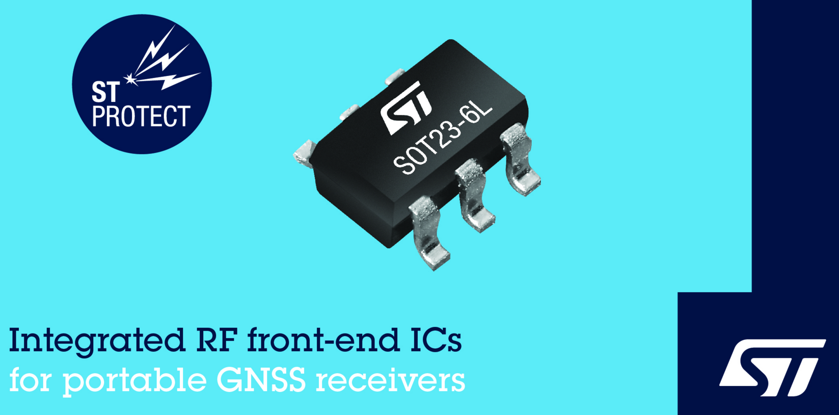 ST推出全新射频IC BPF8089-01SC6，简化了GNSS接收器设计