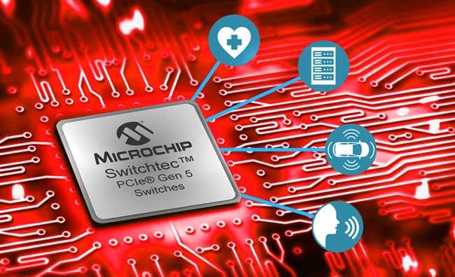 Microchip推出世界首款PCI Express® 5.0交换机