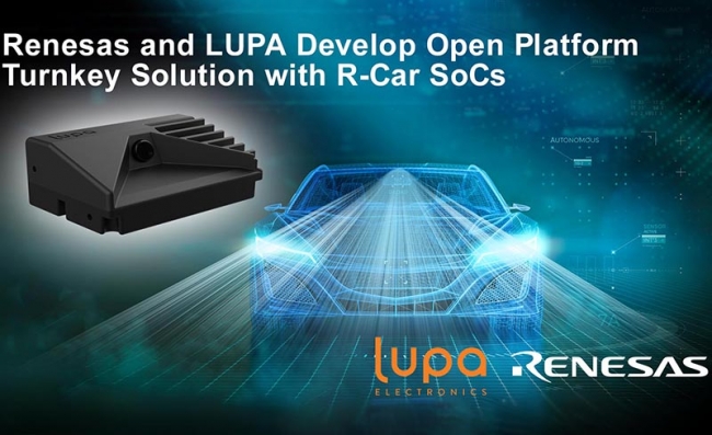 瑞萨和LUPA推出开放式前置摄像头解决方案EagleCAM模块，可加速汽车智能相机开发