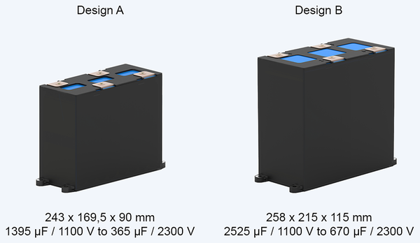 TDK针对 DC-LINK 应用推出了模块化且通用的电力电容器