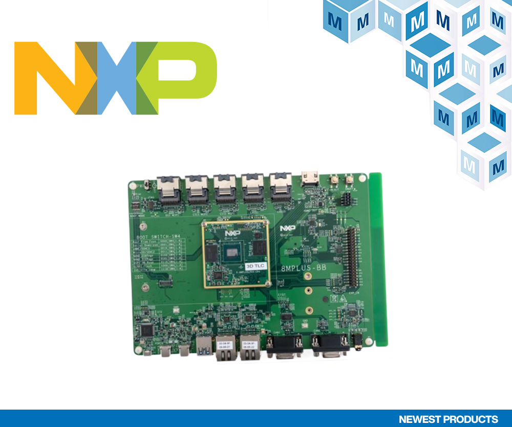 贸泽电子开售NXP Semiconductors的i.MX 8M Plus评估套件