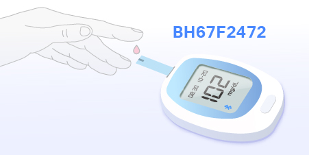 Holtek推出BH67F2472血糖仪MCU