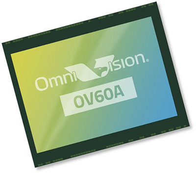 豪威推出0.61 微米像素高分辨率 4K 图像传感器OV60A
