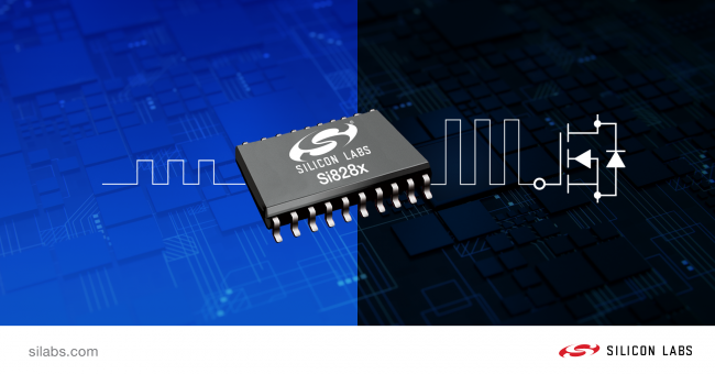 Silicon Labs新增Si828x版本2 扩展隔离栅极驱动器产品系列 