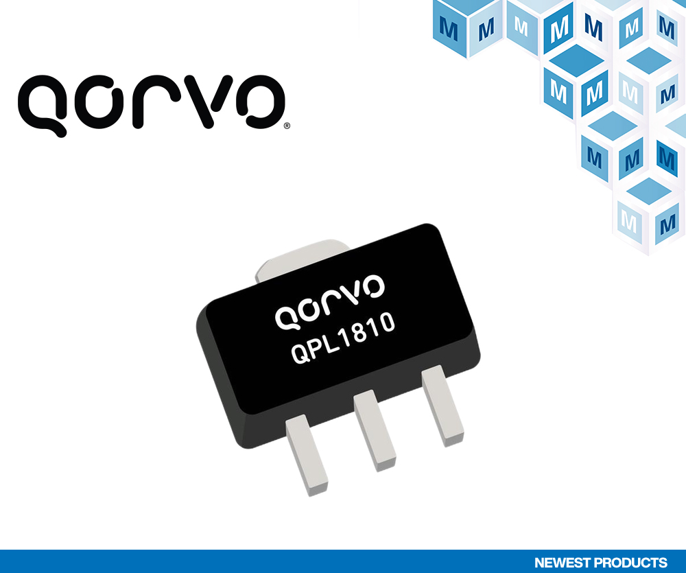 贸泽电子开售QPL181x系列CATV放大器