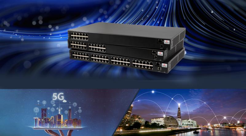 Microchip推出首款多端口千兆位PoE供电器，简化Wi-Fi 6接入点和小基站节点部署