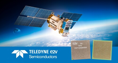 Teledyne e2v率先推出完全符合太空应用标准的4通道ADC