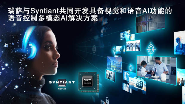 瑞萨电子与Syntiant共同开发一款语音控制的多模态AI解决方案