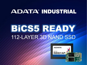 威刚发布新一代工业级112层BiCS5 3D NAND SSD新品