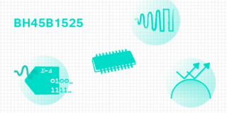 Holtek推出BH45B1525增强型24-Bit A/D IC