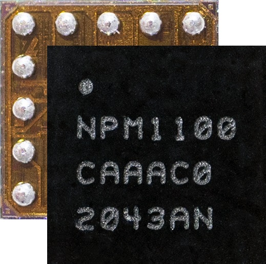 儒卓力提供Nordic Semiconductor超级紧凑单芯片 PMIC 解决方案