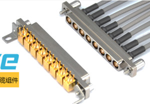 Gwave推出8芯射频矩形混装连接器&电缆组件