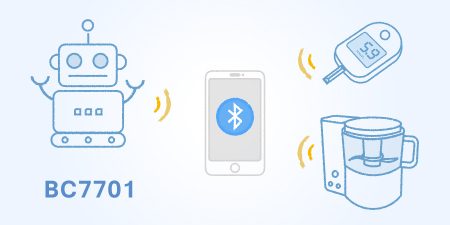 HOLTEK新推出BC7701蓝牙5.2低功耗蓝牙控制器