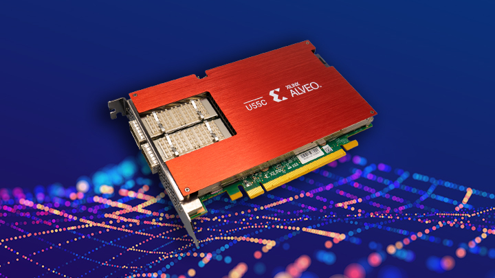 Xilinx 推出史上最强大加速器卡 Alveo U55C