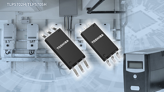 东芝推出采用薄型SO6L封装的两款电流光耦——TLP5705H和TLP5702H