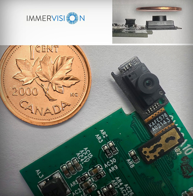 Immervision發布世界上最薄的筆記本攝像頭模塊