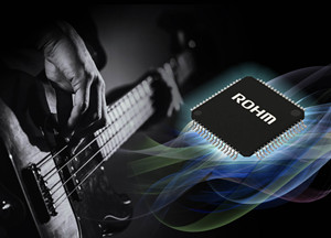 ROHM开发出高音质音响设备用32位D/A转换器IC
