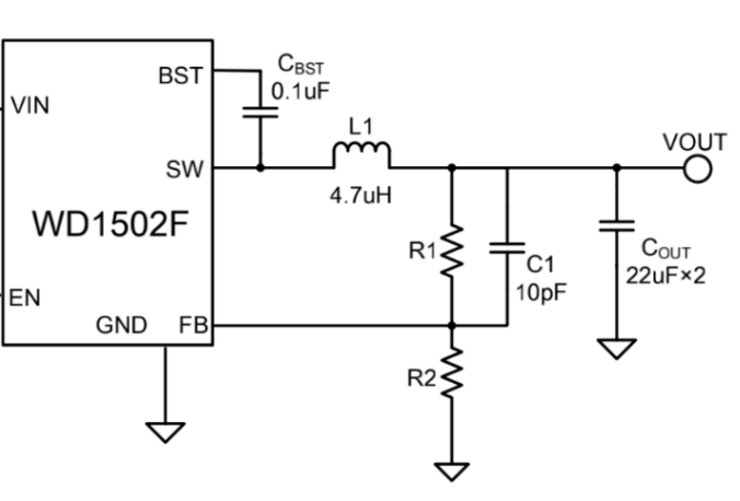 豪威集团打造高效28V 2A同步降压转换器WD1502F