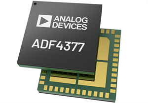 ADI推出针对高性能超宽带数据转换器和同步应用的频率合成器