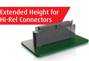 Harwin Hi-Rel连接器可提供更大的板到板间距