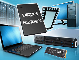 Diodes推出1.8V PCIe 4.0 ReDriver，可延长 PCB 线路长度