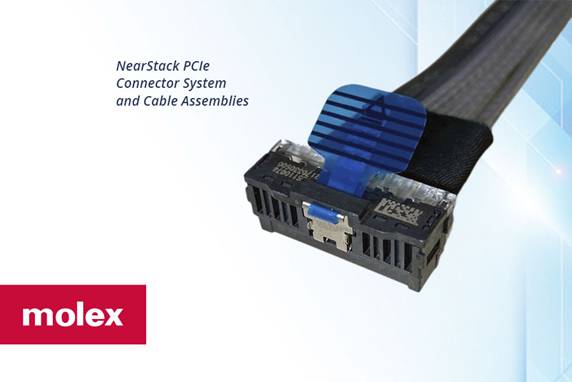 Molex莫仕推出用于开源计算项目服务器的 PCIe电缆连接系统