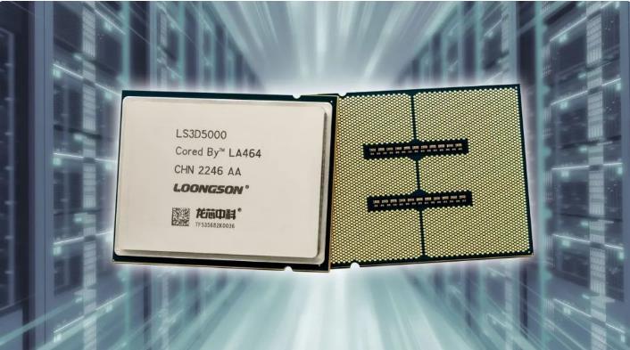 龙芯中科32核服务器芯片3D5000初样验证成功