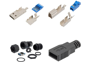 L-com推出USB 3.0焊接型连接器和护套