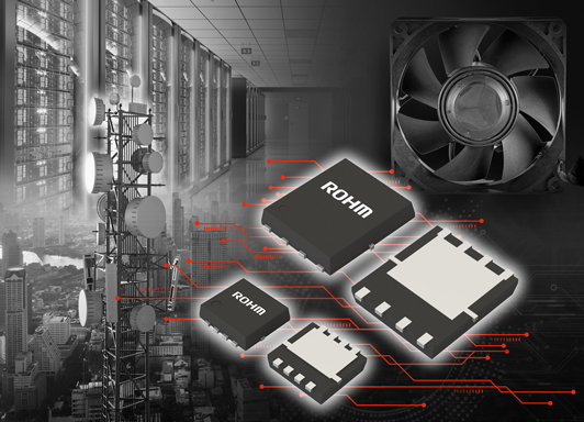 ROHM开发出具有业界超低导通电阻的Nch MOSFET，有助于提高应用设备工作效率