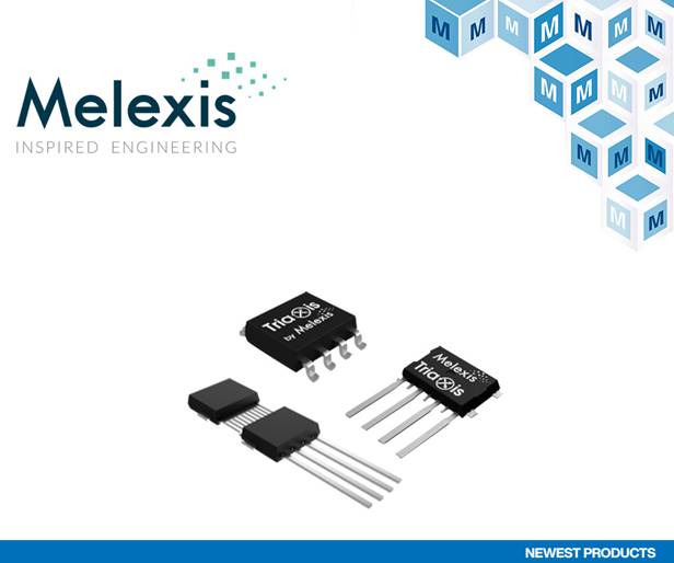 贸泽开售Melexis MLX9042x Triaxis 3D磁性位置传感
