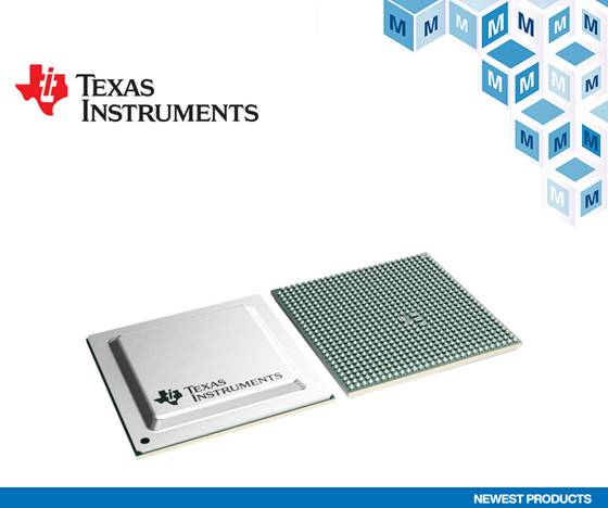 贸泽开售Texas Instruments TDA4x SoC处理器