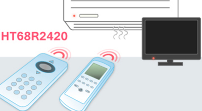 HOLTEK新推出HT68R2420红外线驱动OTP MCU