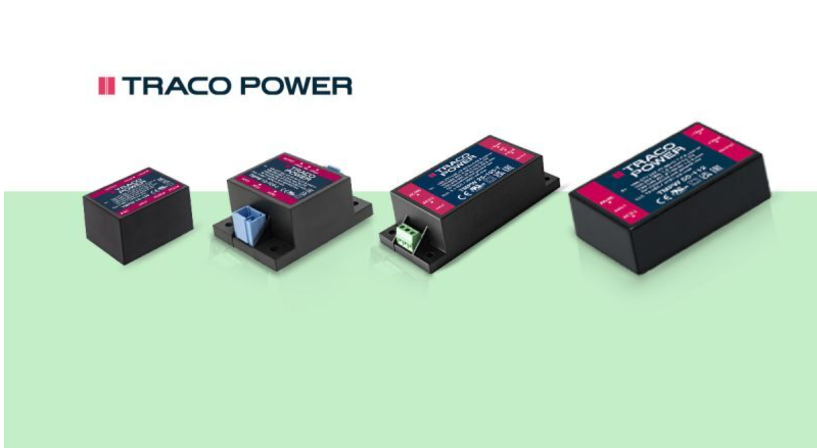 e络盟开售Traco Power 5-50瓦紧凑型封装TMPW系列产品