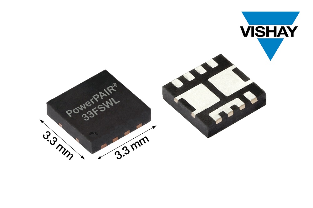 Vishay推出新型80 V对称双通道n沟道功率MOSFET---SiZF4800LDT
