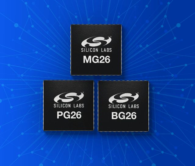 Silicon Labs推出新的xG26系列无线片上系统（SoC）和微控制器（MCU）