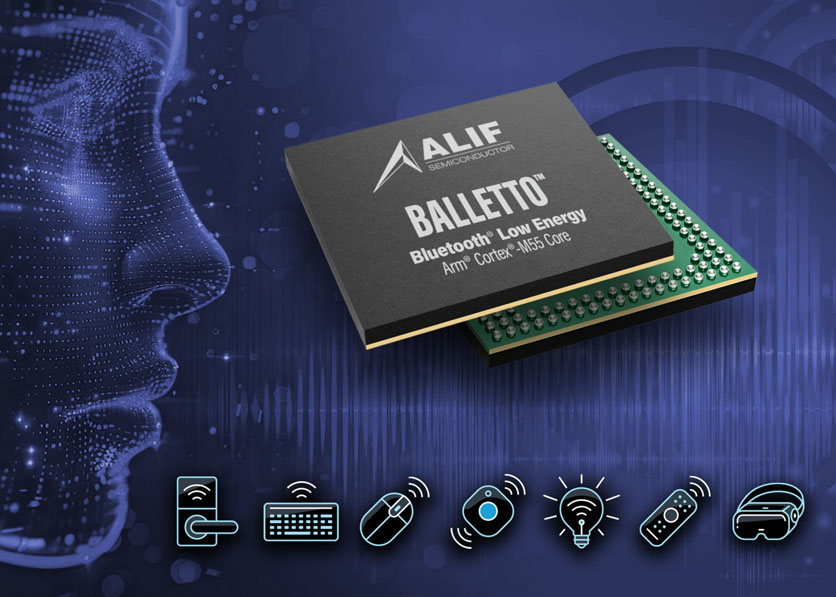 Alif Semiconductor推出先进的BLE和Matter无线微控制器