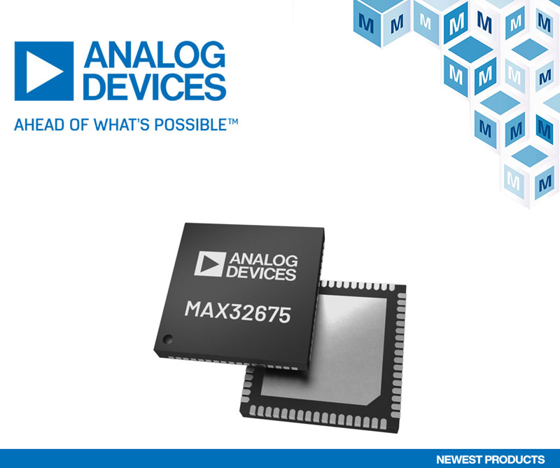 贸泽电子开售Analog Devices MAX32690 Arm Cortex-M4F BLE 5.2微控制器
