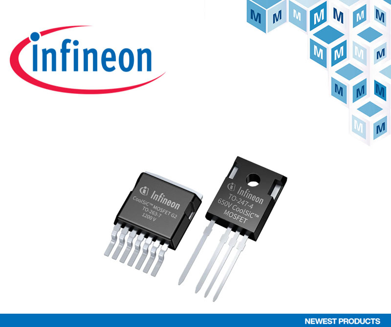 贸泽开售适合能量转换应用的新型英飞凌CoolSiC G2 MOSFET