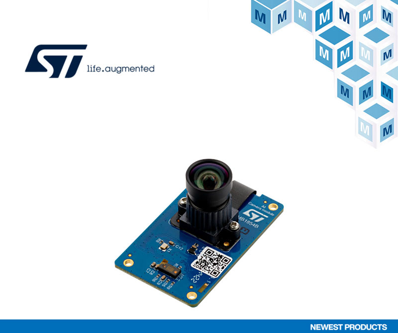 貿(mào)澤開售用于機器人和機器視覺的STMicroelectronics B-CAMS-IMX模塊