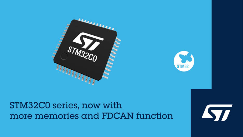 意法半導體新推出的STM32C0 MCU降低嵌入式開發(fā)門檻