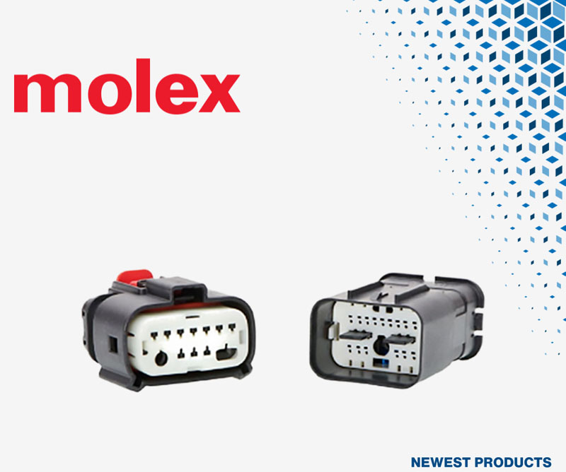 贸泽电子开售可为汽车应用提供紧凑型连接的Molex MX-DaSH线对线连接器