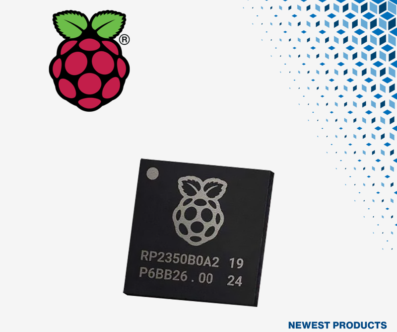 雙核雙架構(gòu)革新！貿(mào)澤備貨Raspberry Pi新款 RP2350安全微控制器